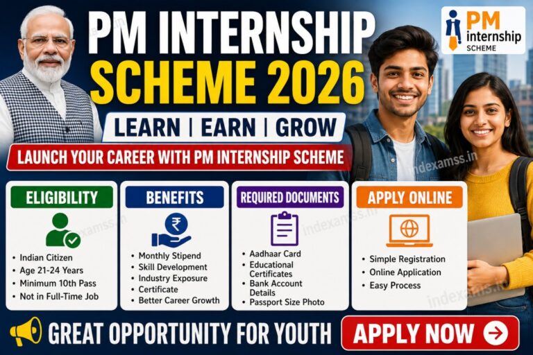 PM Internship Scheme 2026